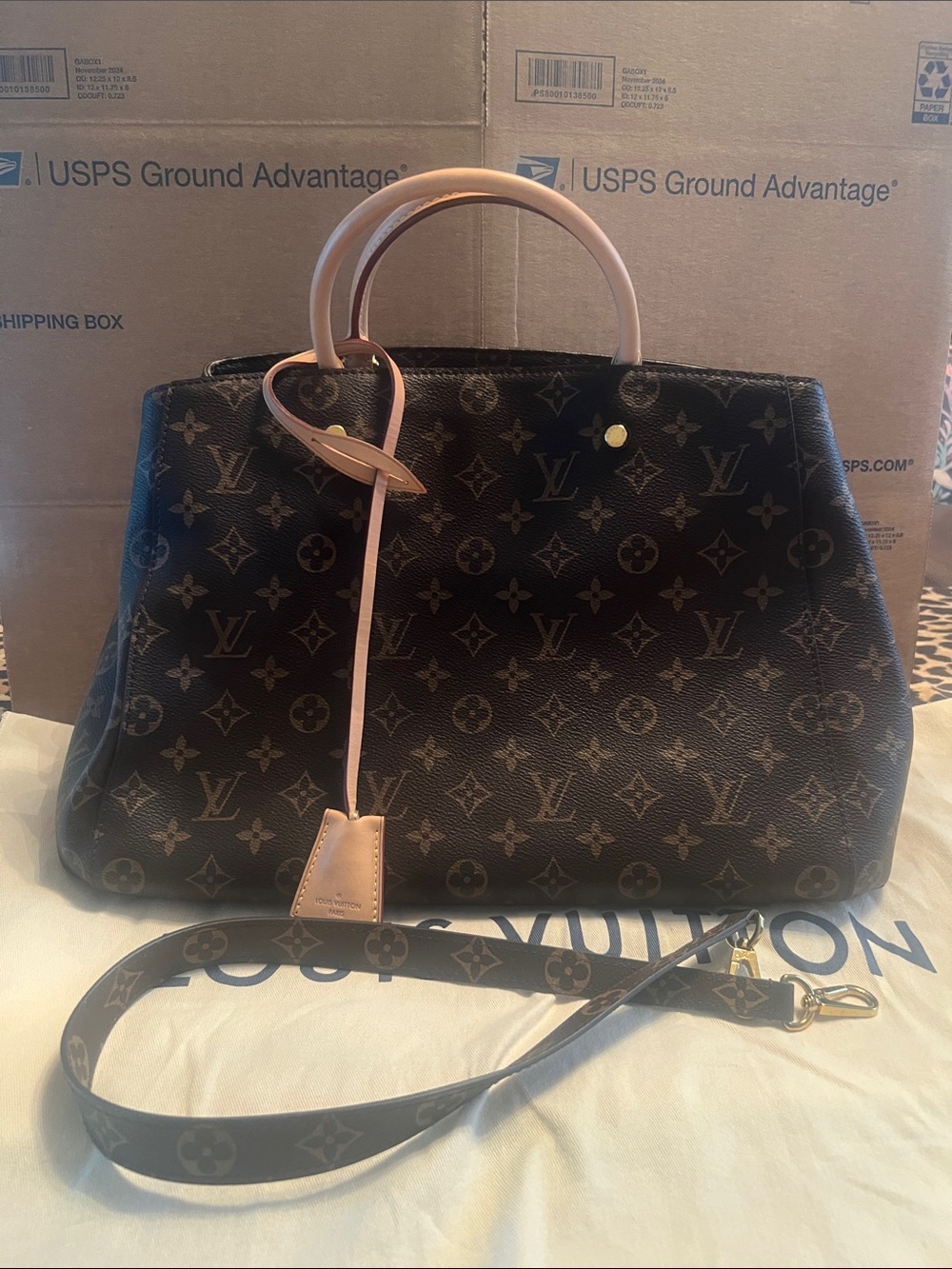 Louis Vuitton Montaigne Bag